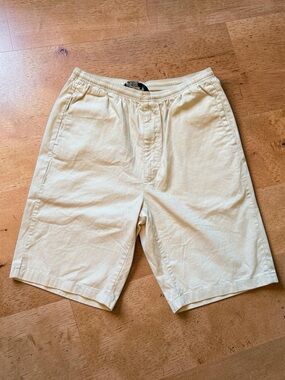 Polo by Ralph Lauren Light Cream Athletic Cotton Shorts